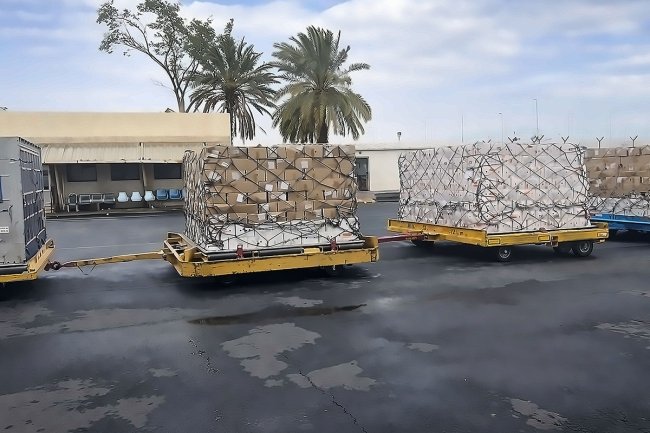 وصول أولى رحلات «الكويتية» لنقل المواد الغذائية الطازجة إلى البلاد