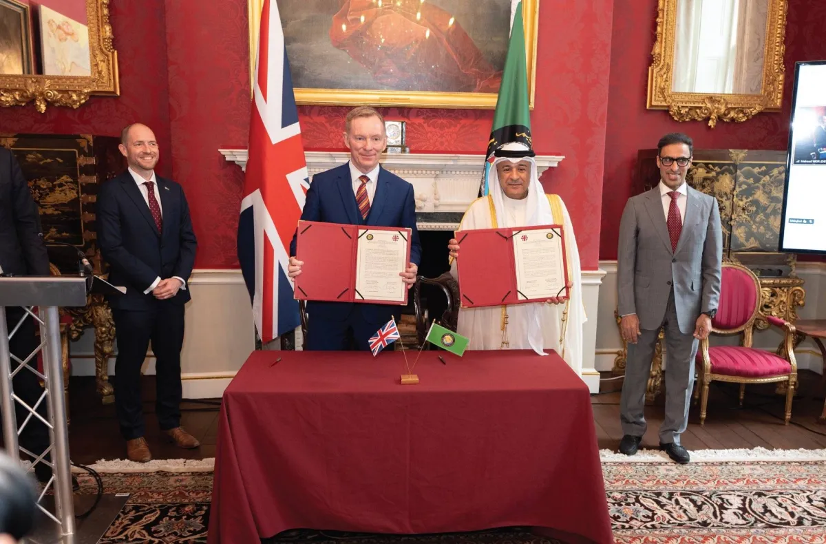 اتفاق تجارة تاريخي بين الخليج وبريطانيا