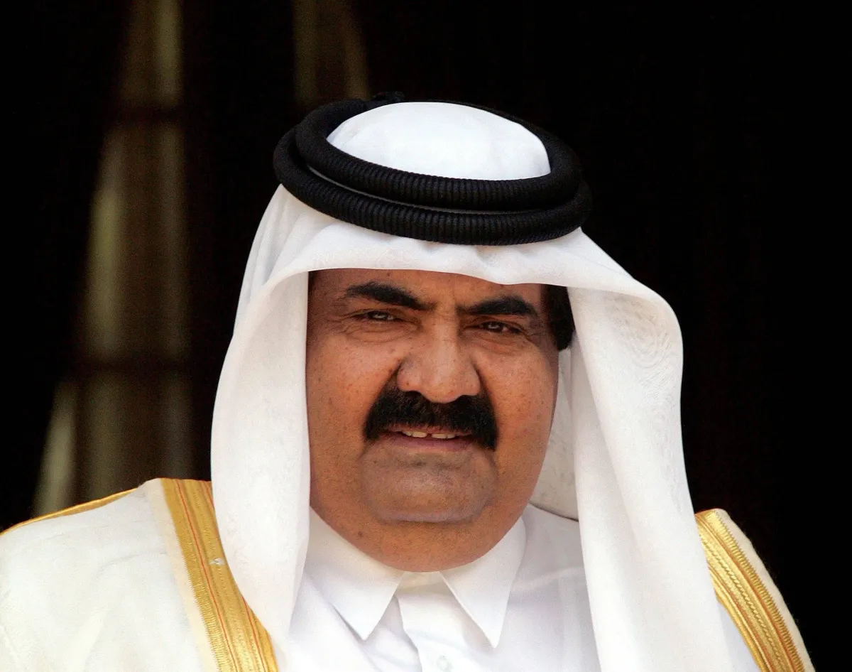 رحيل الشيخ حمد بن خليفة آل ثاني