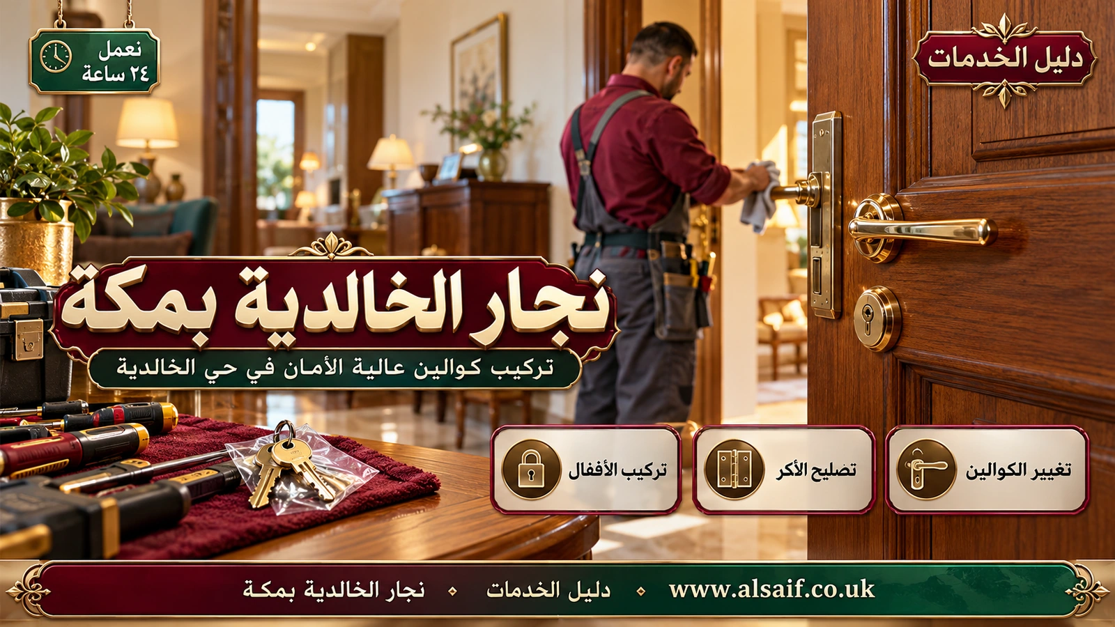 تركيب كوالين عالية الأمان في حي الخالدية تركيب كوالين عالية الأمان في حي الخالدية